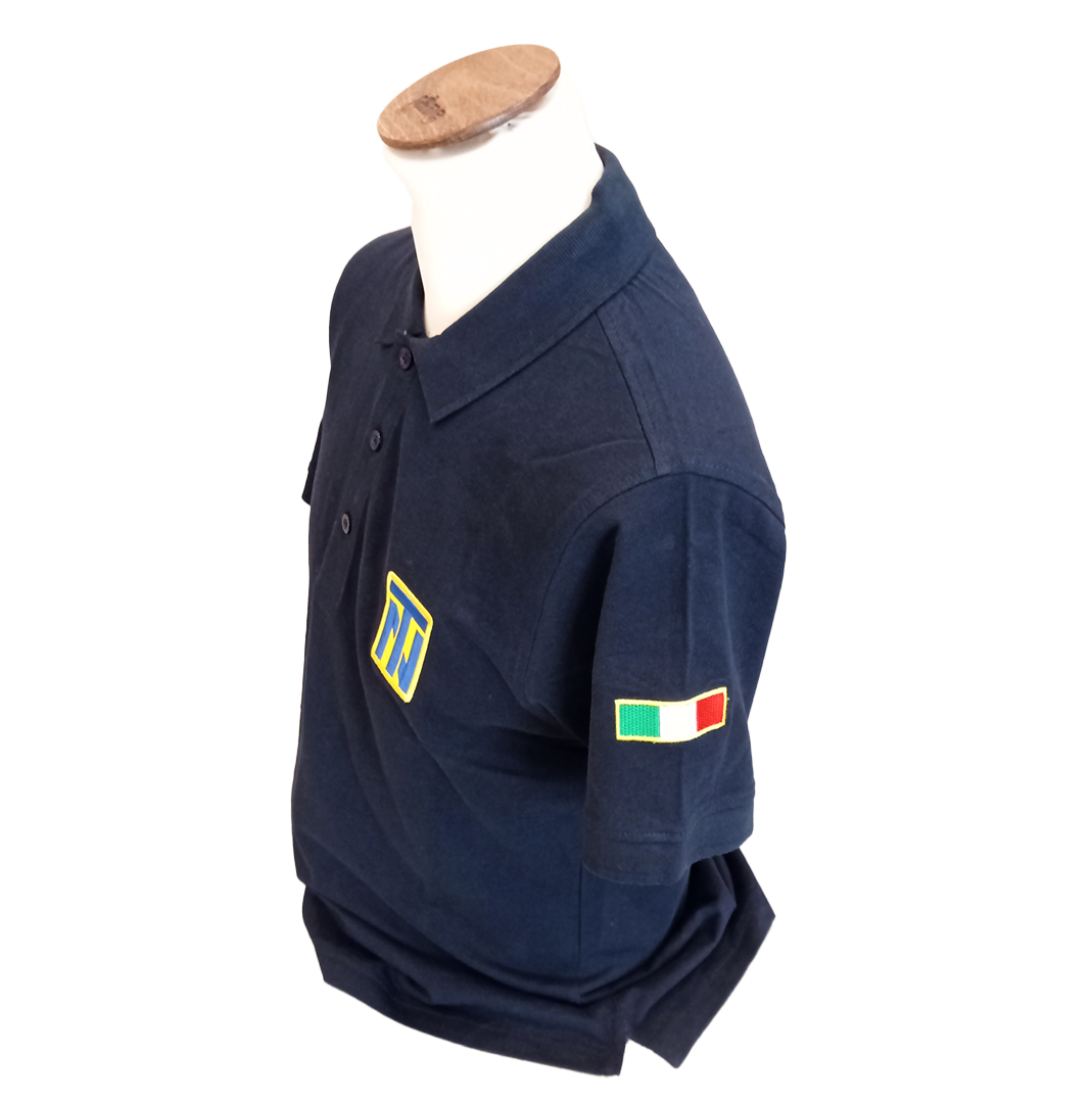 Blue polo shirt Tazio Nuvolari size XL