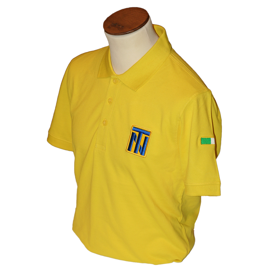 Yellow polo shirt Tazio Nuvolari size S